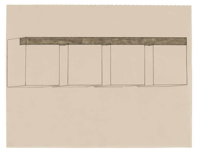 «Untitled», 1964, Donald Judd, Matthew Marks Gallery Archive