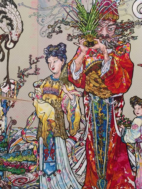 In the Land of the Dead, Stepping on the Tail of a Rainbow, 2014, Takashi Murakami, Gagosian Gallery Archive