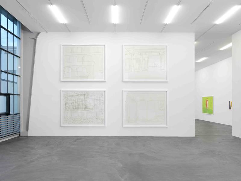 Thomas Müllenbach, Installation View, Kunsthalle Zürich Archive