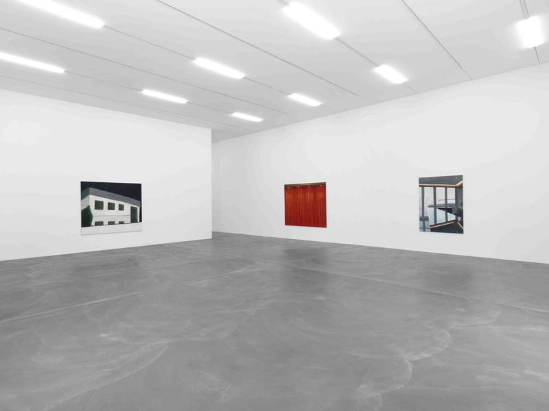 Thomas Müllenbach, Installation View, Kunsthalle Zürich Archive