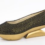 Beth Levine (American,1914–2006 ), Herbert Levine Inc. (American). “Kabuki” Evening Shoe, circa 1965