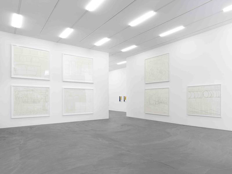Thomas Müllenbach, Installation View, Kunsthalle Zürich Archive