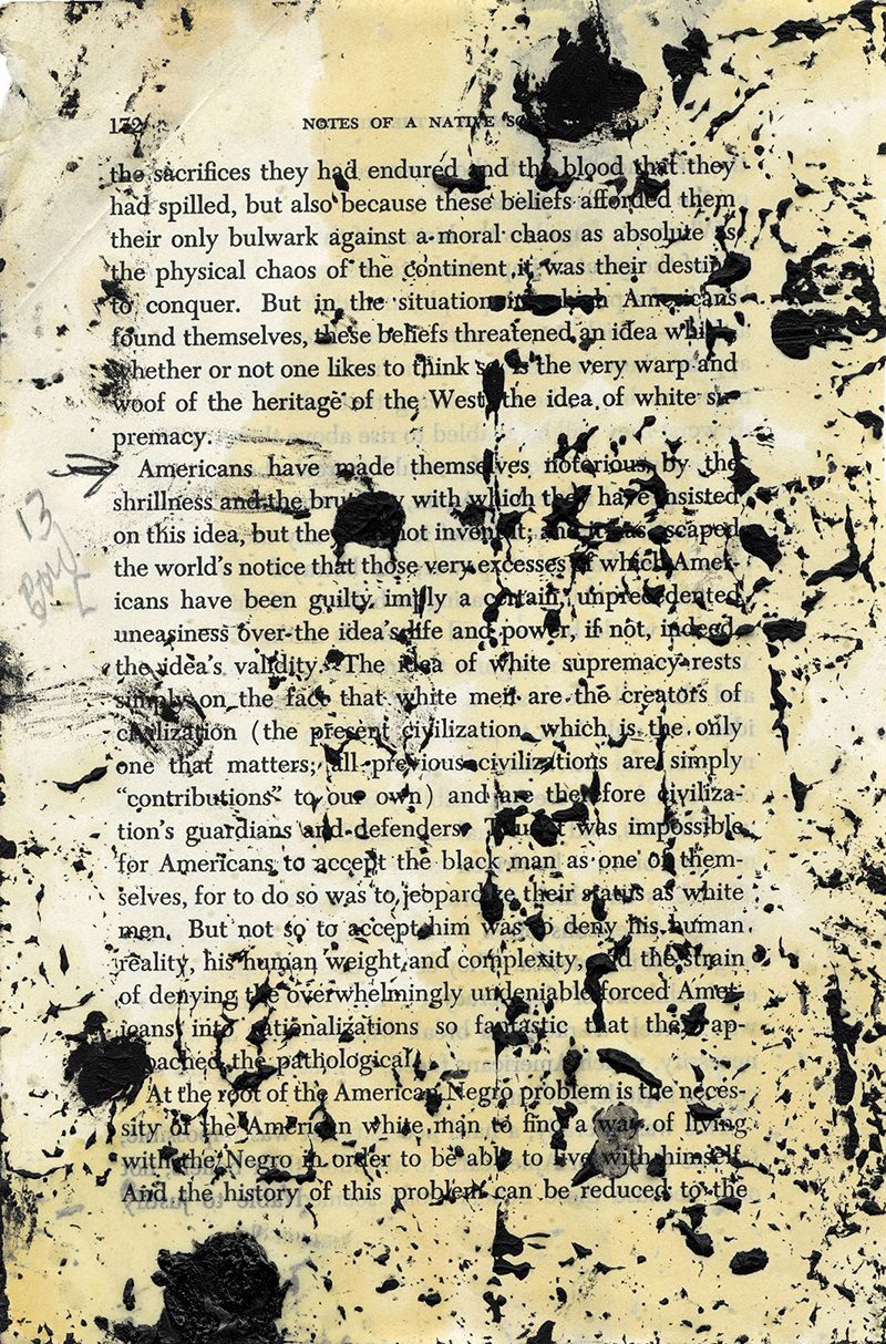 Glenn Ligon, Untitled, 2016, From a suite of 17 Archival pigment prints, Edition of 5 and 1 artist's proof, © Glenn Ligon and Luhring Augustine