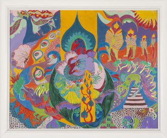 Moki Cherry, No titel, ca 1967 © Moki Cherry, Photo: Prallan Allsten/Moderna Museet