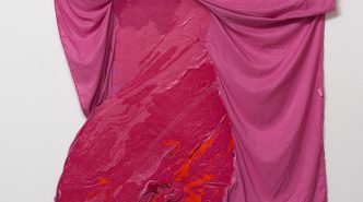 Rodney McMillian, Untitled (tongue) (detail), 2014, courtesy the artist & Susanne Vielmetter-Los Angeles Projects, MoMA PS1 Archive