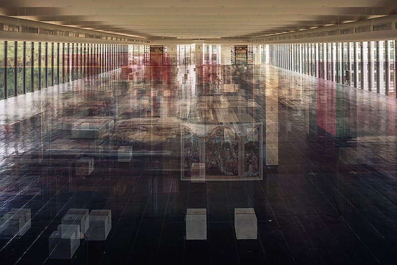 Michael Wesely, Pinacoteca MASP (4.8. - 21.11.2015), 2015, © Casa Nova Arte e Cultura Contemporânea