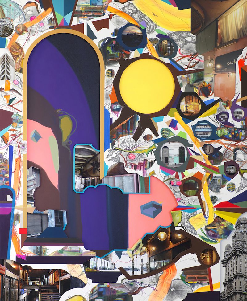 Franz Ackermann, GATE / Montevideo, © Franz Ackermann, Courtesy of the artist and Galerie Templon Paris and Brussels