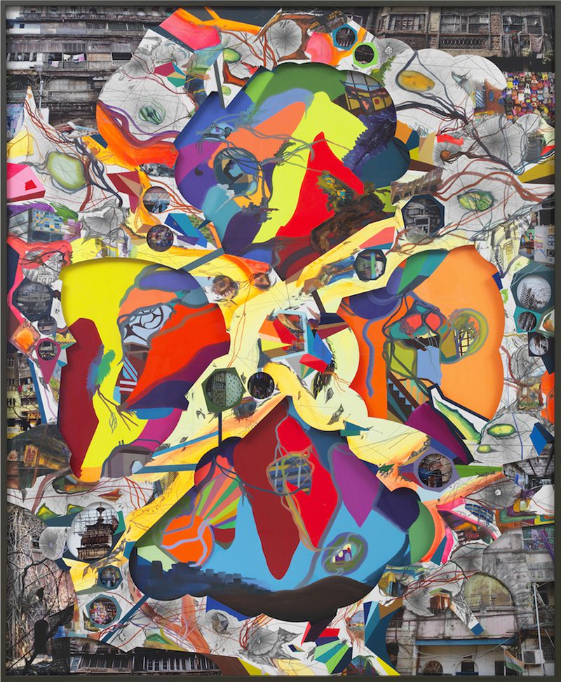 Franz Ackermann, Calcutta Junction, © Franz Ackermann, Courtesy of the artist and Galerie Templon Paris and Brussels