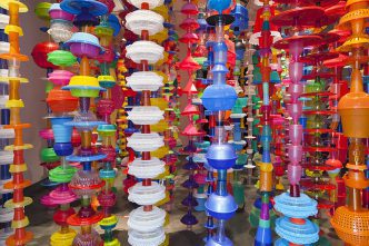 Choi jeong Hwa, Happy Happy, 2015, Photo: Petri Virtanen-Kansallisgalleria, Finnish National Gallery
