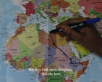 Bouchra Khalili, The Mapping Journey Project, 2008-11, The Museum of Modern Art-New York, Fund for the Twenty-First Century, © 2016 Bouchra Khalili
