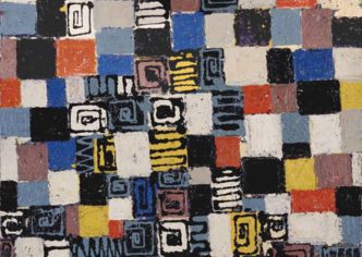 Lee Krasner, Untitled (detail), 1949, Robert Miller Gallery Archive
