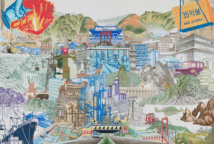 Dong-il An, Our Land of Korea, 2016, Courtesy Leeum-Samsung Museum of Art
