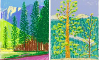 David Hockney, Untitled from "The Yosemite Suite", 2010, Pace Gallery Archive