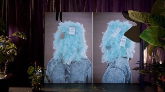 Pauline Boudry & Renate Lorenz, Toxic (Film Installation), 2012, Performance: Ginger Brooks Takahashi, Werner Hirsch, Photo: Oidade Soussi-Chiadmi