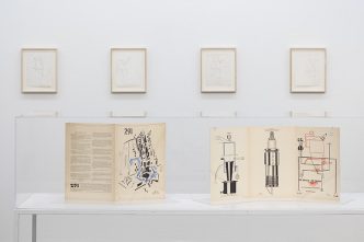 Craig Kauffman, Works from 1962-1964 in dialogue with Francis Picabia and Marcel Duchamp (Exhibition View), Photo: Timo Ohler, Courtesy Sprüth Magers Gallery