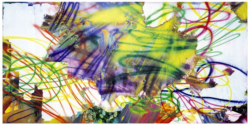 Katharina Grosse, Ohne Titel, 2008, © Katharina Grosse & VG Bild-Kunst-Bonn 2016, Courtesy Museum Frieder Burda