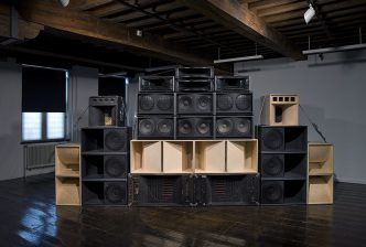 Matt Stokes, MASS, Exhibition View at De Hallen, Haarlem, 2011, Photo Gert van Rooij, M HKA Archive