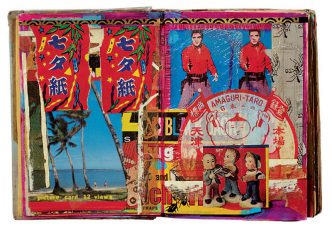 Shinro Ohtake, Scrapbook #11(detail), 1980, © Shinro Ohtake, Courtesy Take Ninagawa-Tokyo, Photo: Kei Okano