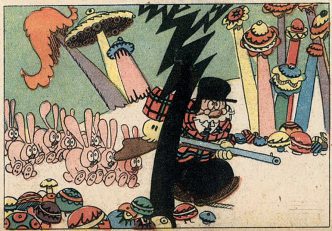 Cliff Sterrett, Polly and Her Pals (Detail), 6/3/1927, Private Collection, Schirn Kunsthalle Frankfurt am Main GmbH Archive
