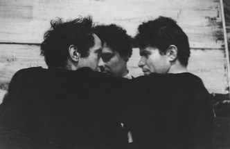 John Cohen, Robert Frank with Alfred Leslie & Gregory Corso, 1959, Courtesy L. Parker Stephenson Photographs-NYC