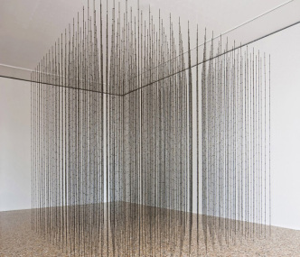 Mona Hatoum, Impenetrable, 2009, Solomon R. Guggenheim Museum,-New York Purchased with funds contributed by the Collections Council, International Director's Council, with additional funds from Anne Ames, Tiqui Atencio Demirdjian, and Marcio Fainzilber, 2012