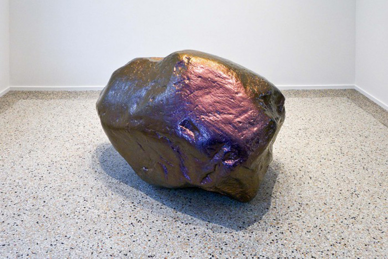HuberHuber, Findling Gold to Pink, 2015, Pi Artworks Archive