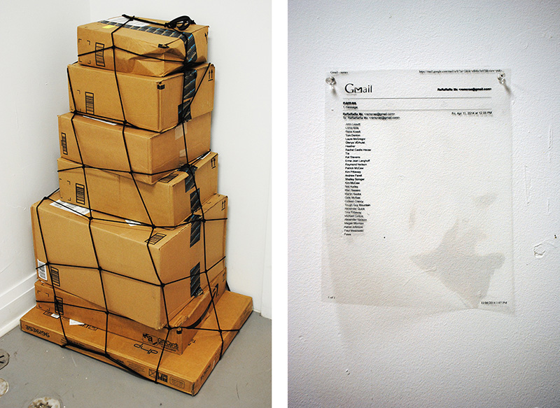 Rachel McRae, Badluck Amazon Card, 2014, Pi Artworks Archive
