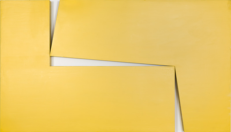 Carmen Herrera, Amarillo “Dos”, 1971, Private Collection, © Carmen Herrera