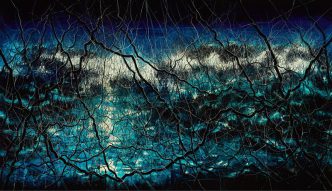 Zeng Fanzhi, Blue (detail), 2015, © Zeng Fanzhi Studio, UCCA Archive