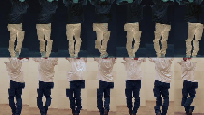 Bruce Nauman, Contrapposto Studies, I through VII (Video Still), 2015-16, Courtesy the artist and Sperone Westwater-New York, © Bruce Nauman/Artists Rights Society