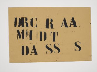Jannis Kounellis, DRC, 1958, © the artist, Photo © White Cube (Ben Westoby)