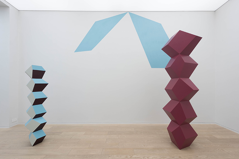 Angela Bulloch One way conversation…, Installation view at Simon Lee Gallery-Hong Kong 2016, Courtesy of the artist and Simon Lee Gallery
