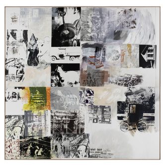 Robert Rauschenberg, Rollings (Salvage), 1984, Courtesy Robert Rauschenberg Foundation and Galerie Thaddaeus Ropac-Paris/Salzburg, © The Robert Rauschenberg Foundation/Adagp Paris-2016