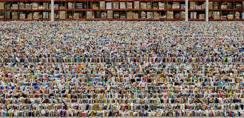 Andreas Gursky, Amazon, 2016, © Andreas Gursky/Artist Rights Society (ARS) New York/VG Bild-Kunst Bonn, Gagosian Gallery Archive