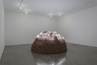 Mario Merz Early Works, Installation View, Gladstone Gallery Archive