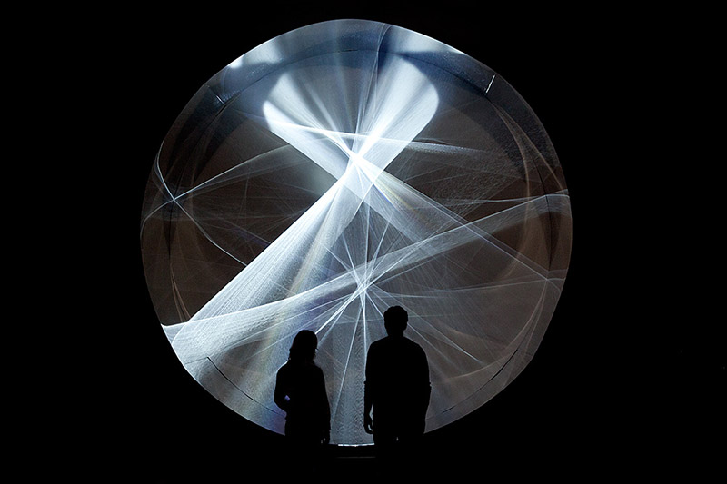 Julio Le Parc, Continuel Lumière Cylindre, Julio Le Parc © 2016 Artists Rights Society (ARS)-New York / ADAGP-Paris, Photo: André Morin, Courtesy the artist and Pérez Art Museum Miami