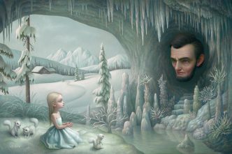 Mark Ryden, Grotto of the Old Mass, 2008, © Mark Ryden, Courtesy the artist and Centro de Arte Contemporáneo of Málaga