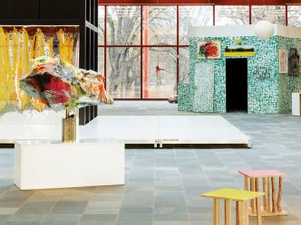 Exhibition view "Franz West - ARTISTCLUB", 2016, Photo: © Belvedere, Vienna, © Archiv Franz West, 21er Haus Museum of Contemporary Art
