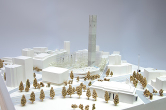 Architectural model of the Beirut Museum of Art, Photo: BeMA
