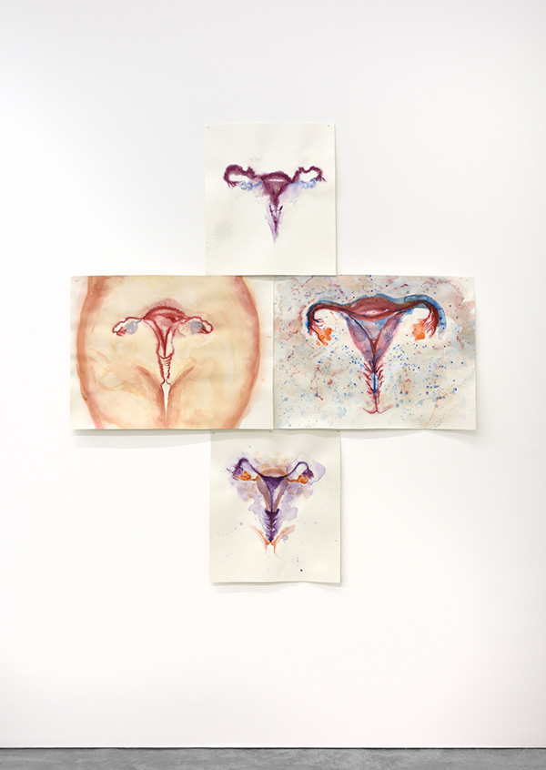 Annette Messager, 4 Utérus, 2016, Courtesy the artist and Marian Goodman Gallery