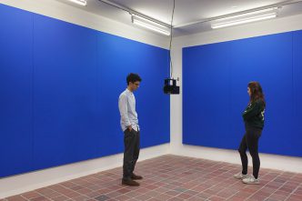 Florian Hecker, Modulator, 2012, Exhibition View MMK Museum für Moderne Kunst Frankfurt am Main 2016, Courtesy Florian Hecker, Sadie Coles HQ-London, Galerie Neu-Berlin, Photo: Axel Schneider
