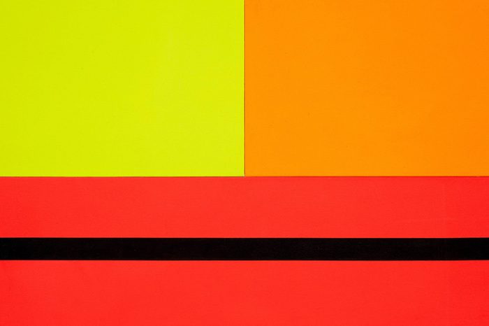 Peter Halley, Three Sectors (Detail), 1986, Acrylic, fluorescent acrylic on canvas, 148 x 488 cm, Stuart Shave / Modern Art Archive