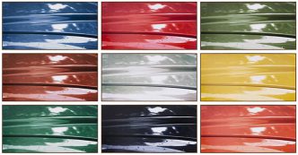 Jan Dibbets, Palette, 1976-2012, Fujicolor Crystal archive paper DPII glued on Dibond, in nine parts, each: 125 x 250 cm, Peter Freeman Inc. Archive