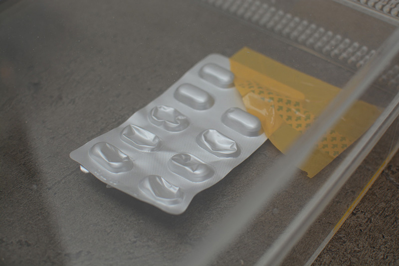 Yuri Pattison, dust, scraper, fan 2.7 (winter) & dust, scraper, fan 2.8 (productivity) & dust, scraper, fan 2.9 (stack)201, custom made Perspex 1Uformat server case, server PSUs, 40mm server case fans, practice locks,modafinil, 5-HTP, piracetam, anti-static bags, tape, inkjet print, cable ties, protective film sebum, dust, 66 x 43 x cm each, 2016, mother’s tankstation limited Archive