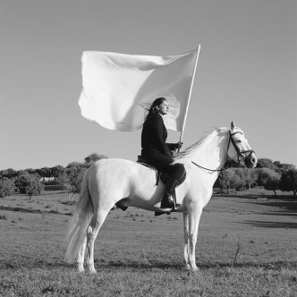 Marina Abramović, The Hero, 2001, © Marina Abramović, Photo: © TheMahler.com, Courtesy of the Marina Abramović Archives Bildupphovsrätt & Moderna Museet