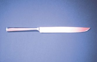 Jack Goldstein (1943-2003), The Knife, 1975, 16mm film, color, silent. Duration: 4 min., © The Estate of Jack Goldstein, Luxembourg & Dayan Gallery Archive
