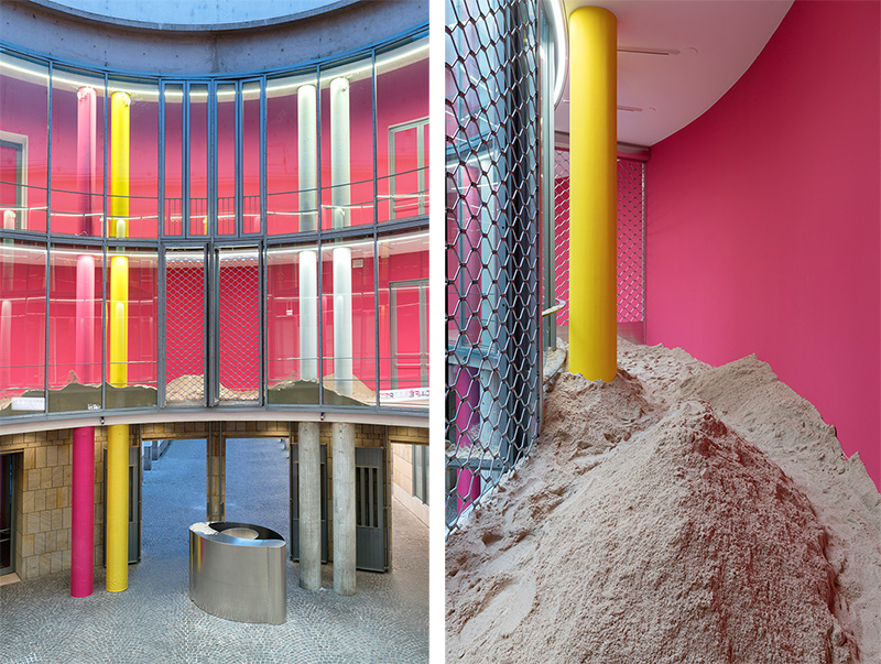 Lena Henke, Schrei mich nicht an, Krieger!, 2017, © Schirn Kunsthalle Frankfurt, 2017, Photo: Wolfgang Günzel