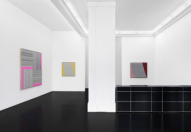 Brent Wadden, zerodayolds, Installation View, Photo: Matthias Kolb, Courtesy Peres Projects-Berlin