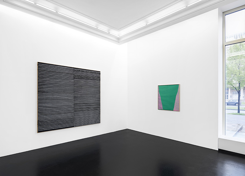 Brent Wadden, zerodayolds, Installation View, Photo: Matthias Kolb, Courtesy Peres Projects-Berlin