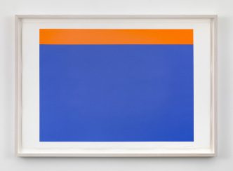 Carmen Herrera, Untitled, 2015, Acrylic and pencil on paper, 62.2 x 92.7 cm, Lisson Gallery Archive
